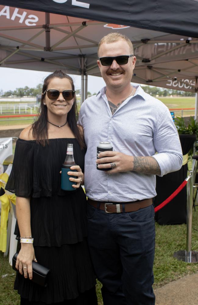 Nathan and Emma at the Bundaberg Catholic Schools Race Day.