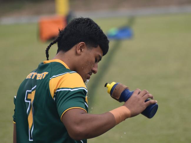 Faces of the Queensland School Sport rugby league state championships at Marley Brown Oval, Gladstone, on May 17, 2025.