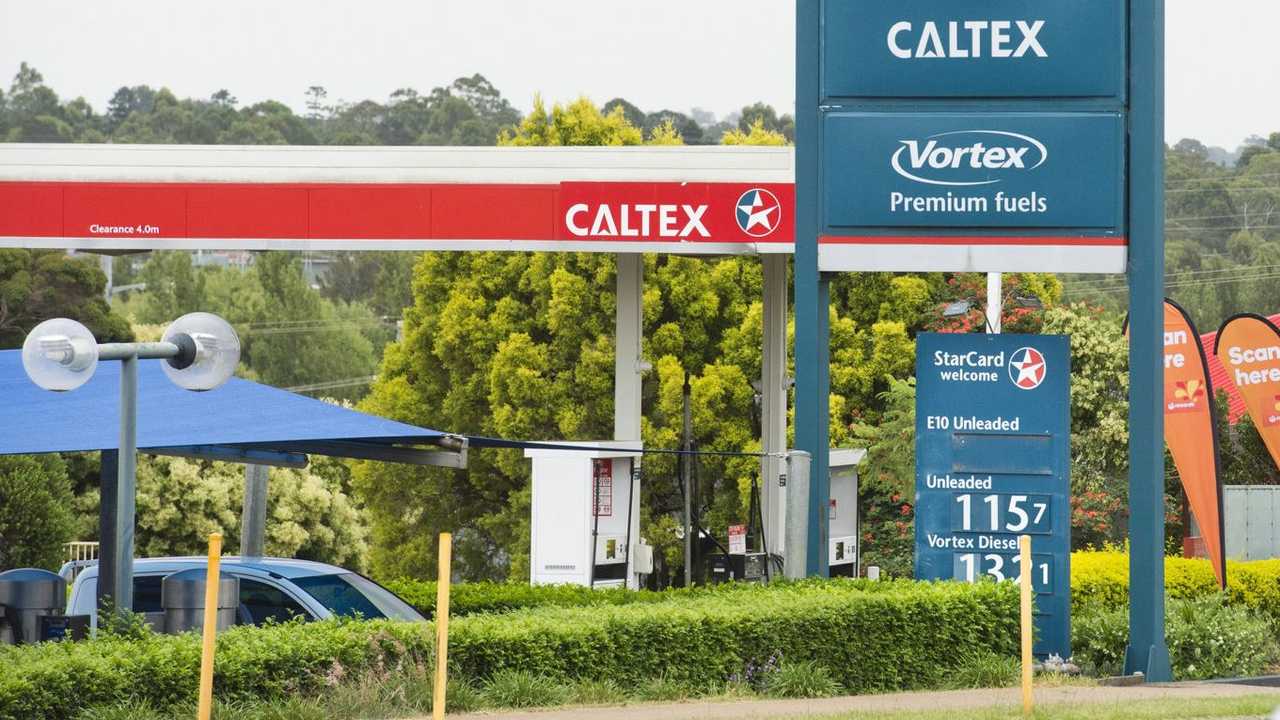 The Kearneys Spring Caltex. Picture: Nev Madsen