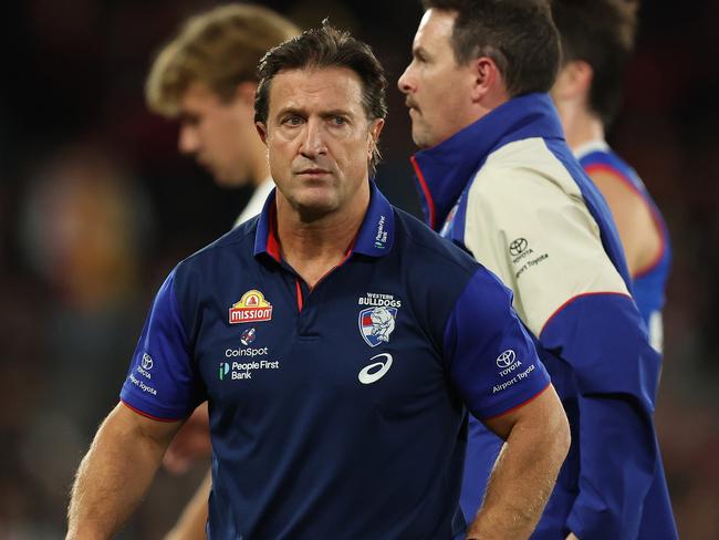 Luke Beveridge. (Photo by Robert Cianflone/Getty Images)