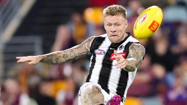 Jordan De Goey is keen to stay at Collingwood. Picture: Russell Freeman/AFL Photos