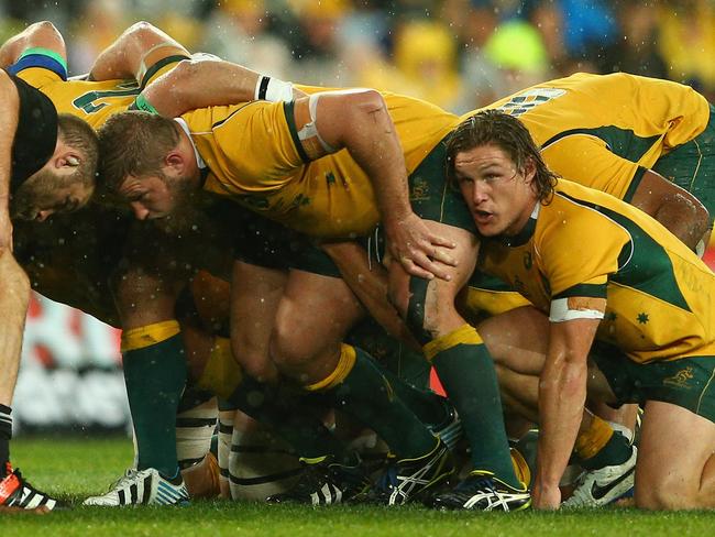 Australia’s tight-five must stand up at the World Cup.