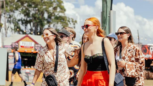 Party in the Paddock, Friday 10 Feb 2023. Picture: Mitch Lowe