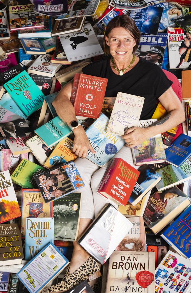 Lifeline Darling Downs CEO Rachelle Patterson at The Chronicle Lifeline Bookfest in 2023. Picture: Kevin Farmer