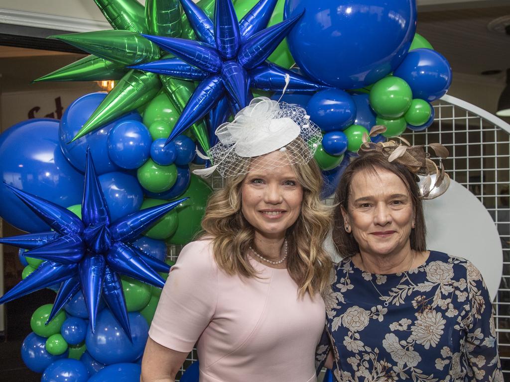 Jessica and Margaret Toleman at the Chronicle Toowoomba Hospital Foundation Melbourne Cup at Urban Grounds Cafe raising funds for One Wish, One Cure for Type 1 Diabetes. Tuesday, November 1, 2022. Picture: Nev Madsen.