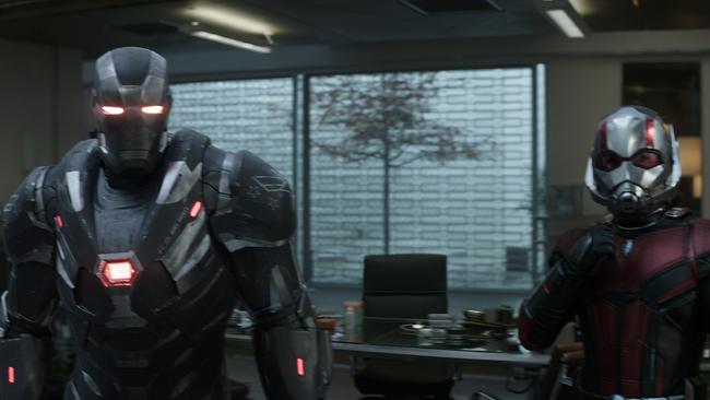 War Machine (Don Cheadle) and Ant-Man (Paul Rudd). Picture: Marvel Studios