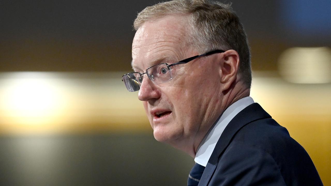 RBA governor Philip Lowe said he will do what’s needed to nurse inflation back to 2-3 per cent. Picture: NCA NewsWire/Jeremy Piper