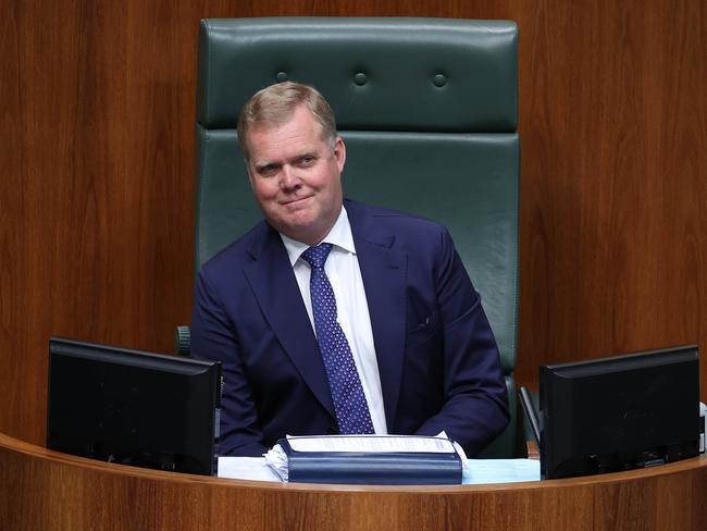 Former Speaker Tony Smith in Parliament House. Picture: NCA NewsWire / Gary Ramage