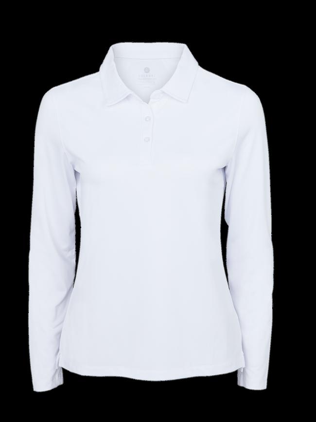 Solbari range of UF50 long-sleeve polo.