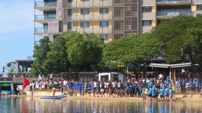 The Darwin Waterfront obstacle course was put to the test by sailors involved in Exercise Kakadu 2024.