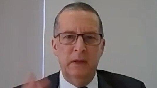 Chris Eccles, secretary of the Victorian Department of Premier and Cabinet.