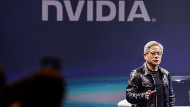 Nvidia co-founder and chief executive ensen Huang. Picture: AFP