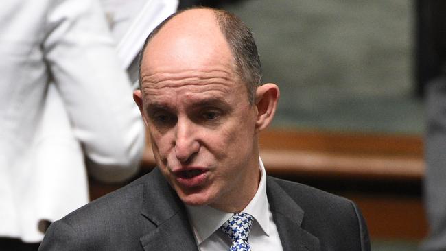 The former Federal Minister for Human Services and Veterans' Affairs Stuart Robert remained tight lipped about Tony Abbott and a revenge plot during the interview.