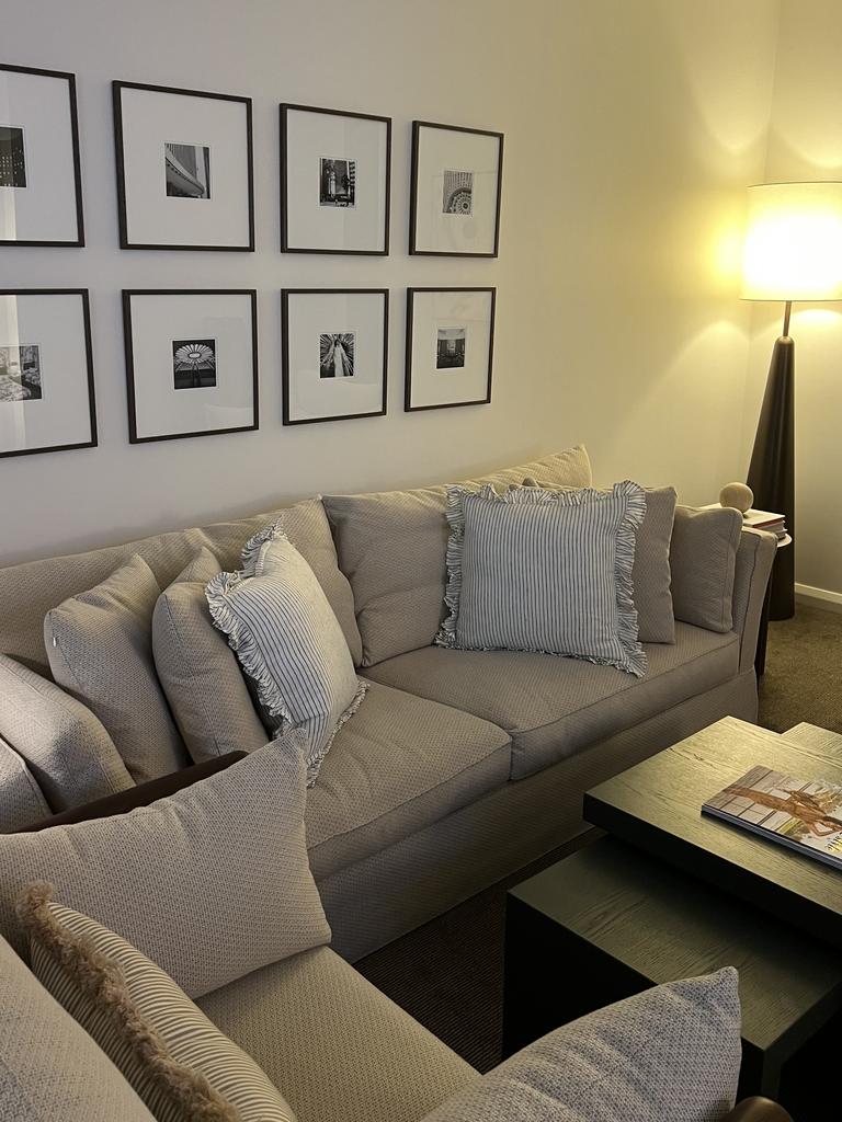 The suites have separate lounges. Picture: Chantelle Francis / news.com.au