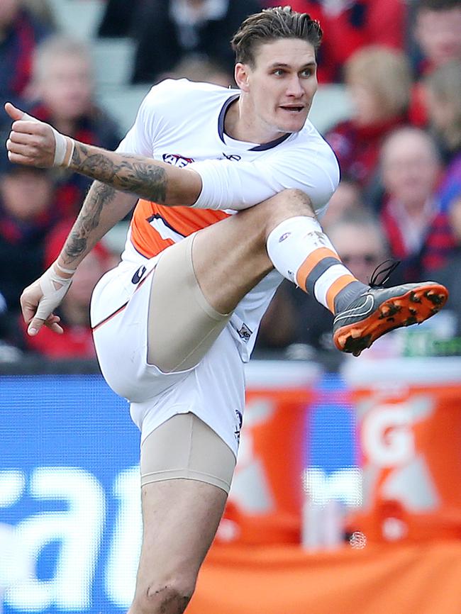 Rory Lobb in action for GWS. Picture: Michael Klein