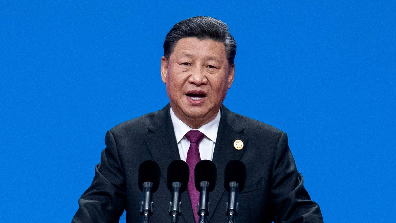 Chinese president Xi Jinping has gone into damage control amid fears of a coronavirus pandemic. Picture: NICOLAS ASFOURI / AFP