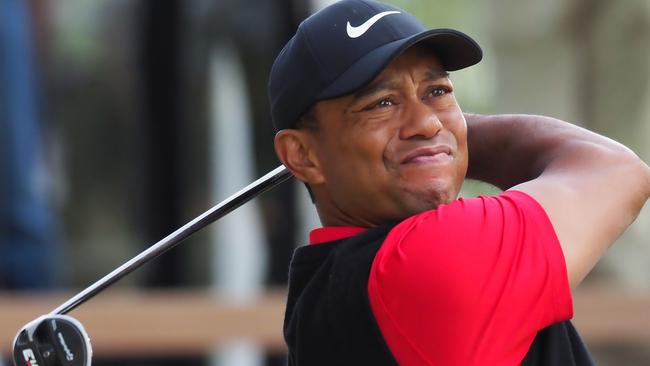 Tiger Woods leads the US charge at Royal Melbourne.