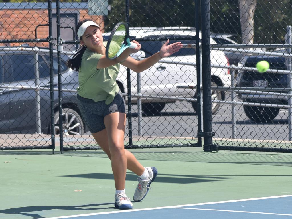 Action from Head State Age Junior Championships, Rockhampton Regional Tennis Centre, September 17, 2023.