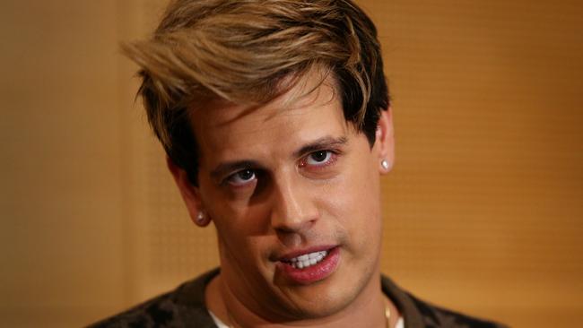 Last week, Facebook and Instagram removed Milo Yiannopoulos from their platforms. Picture: Lisa Maree Williams/Getty