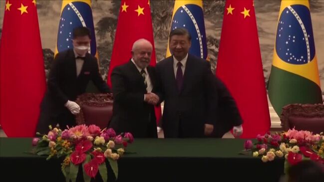 China’s Xi Greets Brazil’s Lula Upon Visit | News.com.au — Australia’s ...