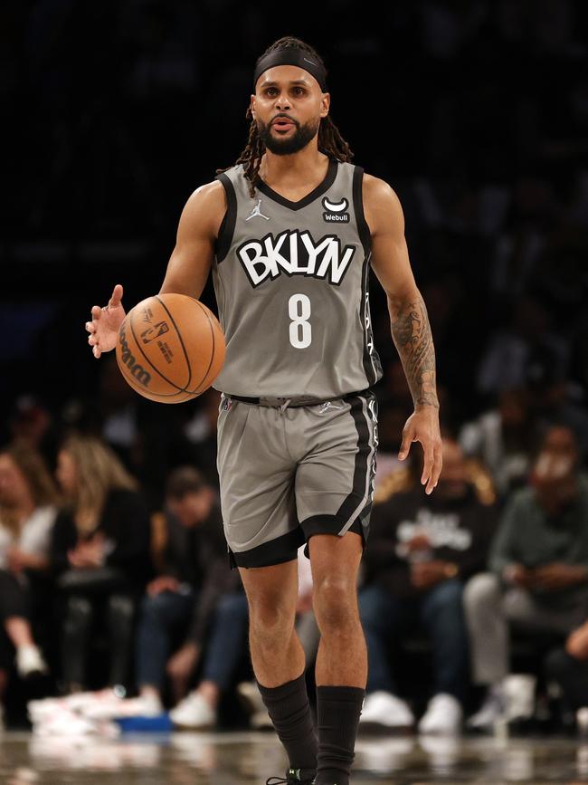 NBA star and Mr Yum investor Patty Mills. Picture: Sarah Stier/Getty Images/AFP