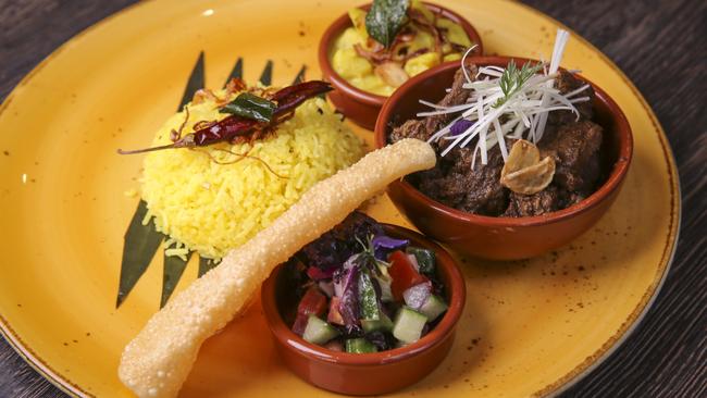 The Birchip farmers lamb curry pot is the most popular dish on the menu.