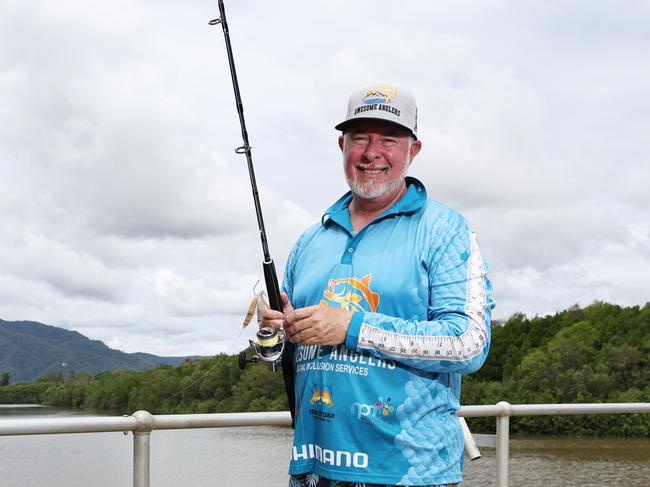 The Queensland Government has approved $2.87 million worth of recovery grants to small businesses in the 12 months since Cyclone Jasper and the resulting flood struck Far North Queensland. Owner of Awesome Anglers Jack Eldred is one of 150 small businesses to benefit from the government grant, getting his social services business back on track after losing equipment after the flood. Picture: Brendan Radke