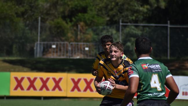 Cyril Connell Challenge game between the Ipswich Jets and Sunshine Coast Falcons. Saturday March 18, 2023. Picture, Nick Tucker.