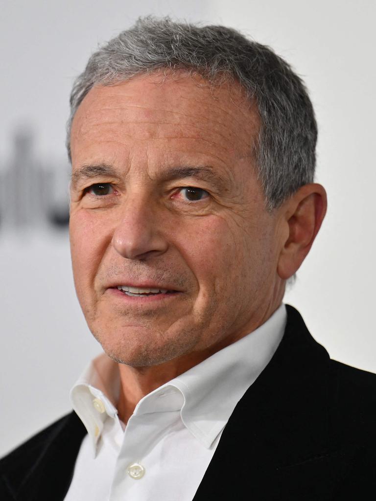 Disney chief executive Bob Iger. Picture: AFP