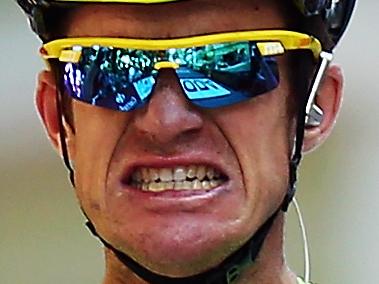 Michael Rogers of Australia and the Tinkoff-Saxo team celebrates winning stage 16 of the 2014 Tour de France, a 238km stage between Carcassonne and Bagneres-de-Luchon, on July 22, 2014 in Bagneres-de-Luchon, France. (Photo by Bryn Lennon/Getty Images)