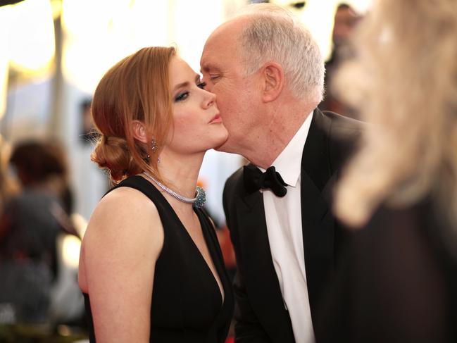 Amy Adams and John Lithgow attend The 23rd Annual Screen Actors Guild Awards at The Shrine Auditorium on January 29, 2017 in Los Angeles, California. Picture: Getty