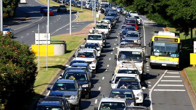 “The M1 Motorway is expected to be significantly busier than usual with long delays during the busiest periods.” File picture: David Clark.