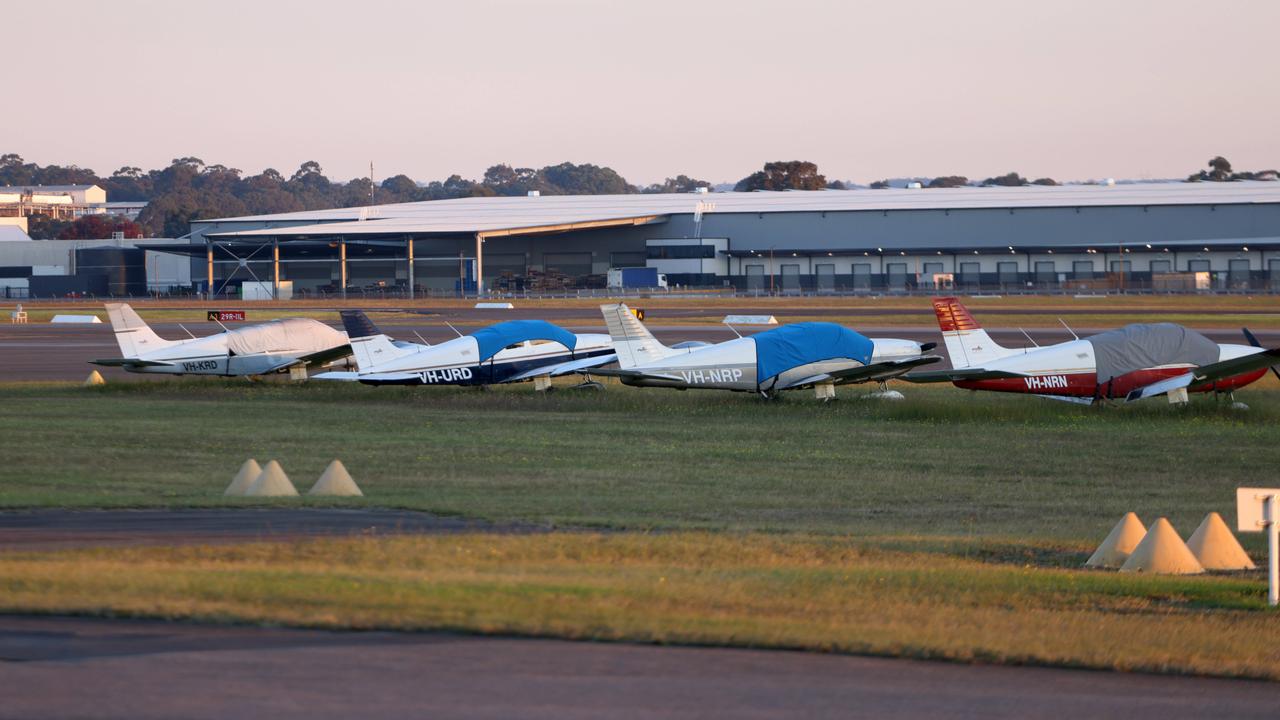 Bankstown Airport is one of the country’s top five busiest airports. Picture: Damian Shaw