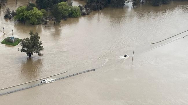 Aerial Footage of Deloraine and Mersey River. October 14. Picture: Tasmania Police