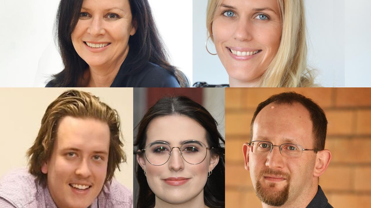 The Gympie Times news team 2020 (clockwise from left) Editor Shelley Strachan, Deputy Editor Frances Klein, and reporters Scott Kovacevic, Maddie Manwaring and Joshua Preston.