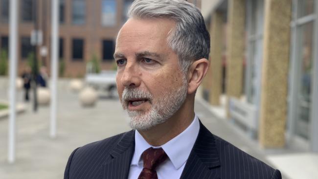 Canberra Liberals MLA Jeremy Hanson has launched a motion of no-confidence against ACT Attorney-General Shane Rattenbury. Picture: Julia Kanapathippillai