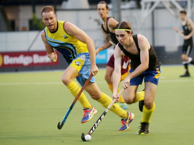 Hockey - Cairns U18s v Seniors. U18's Jayden Atkinson. PICTURE: STEWART MCLEAN