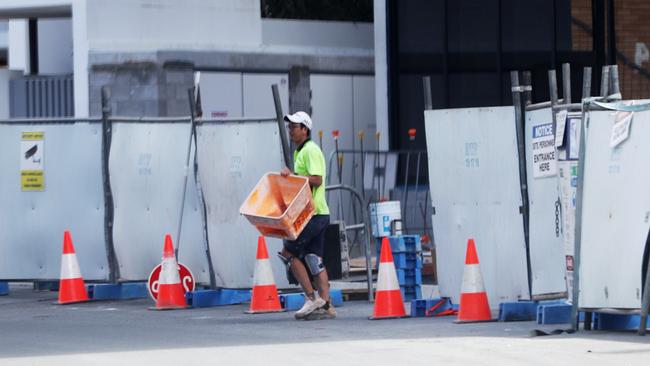 Condev building site at Cannes Waterfront, Surfers Paradise. Picture: Nigel Hallett