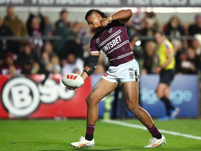 Manly have tabled a huge offer to Haumole Olakau'atu. Picture: NRL Imagery