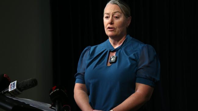 Detective Acting Inspector Cindy Searle warns residents to be wary of Romance Scams after a 60-year-old Cairns woman lost $200,000. Picture: Peter Carruthers