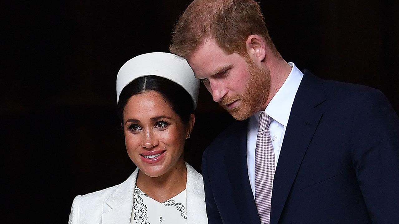 Meghan and Harry announced they were stepping back as senior members of the Royal Family on January 9th. Picture: AFP.