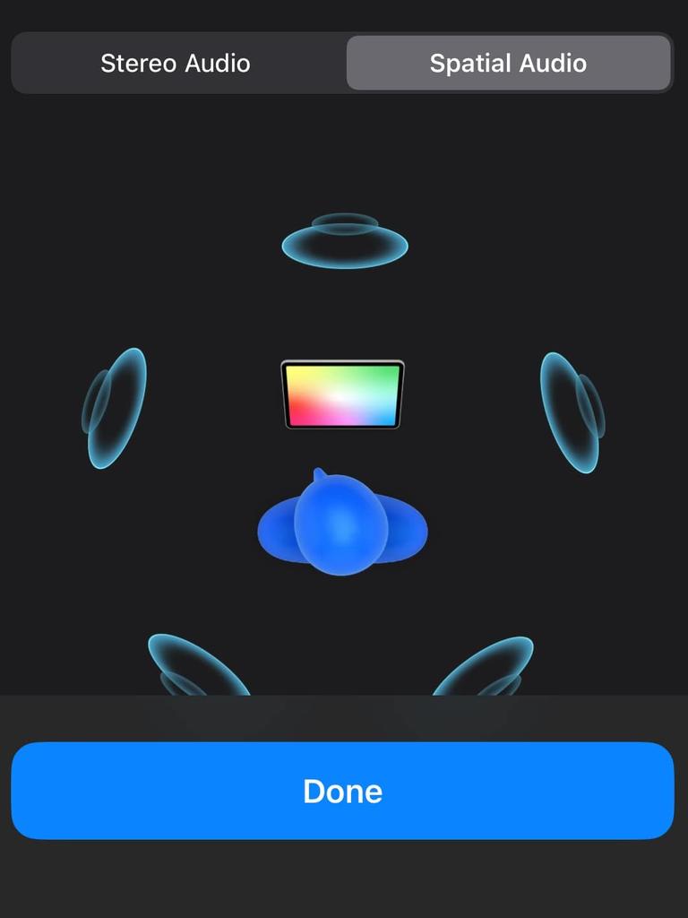 Apple Spatial Audio. Picture: Lauren Chaplin.
