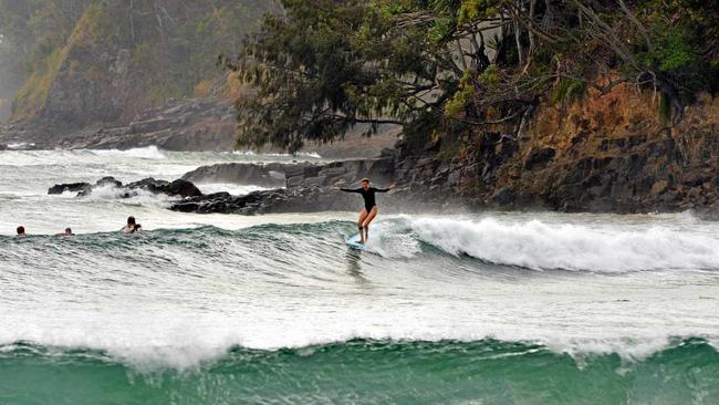 SAFE: A swimmer was hospitalised after a near drowning incident at Noosa Heads. Picture: John McCutcheon