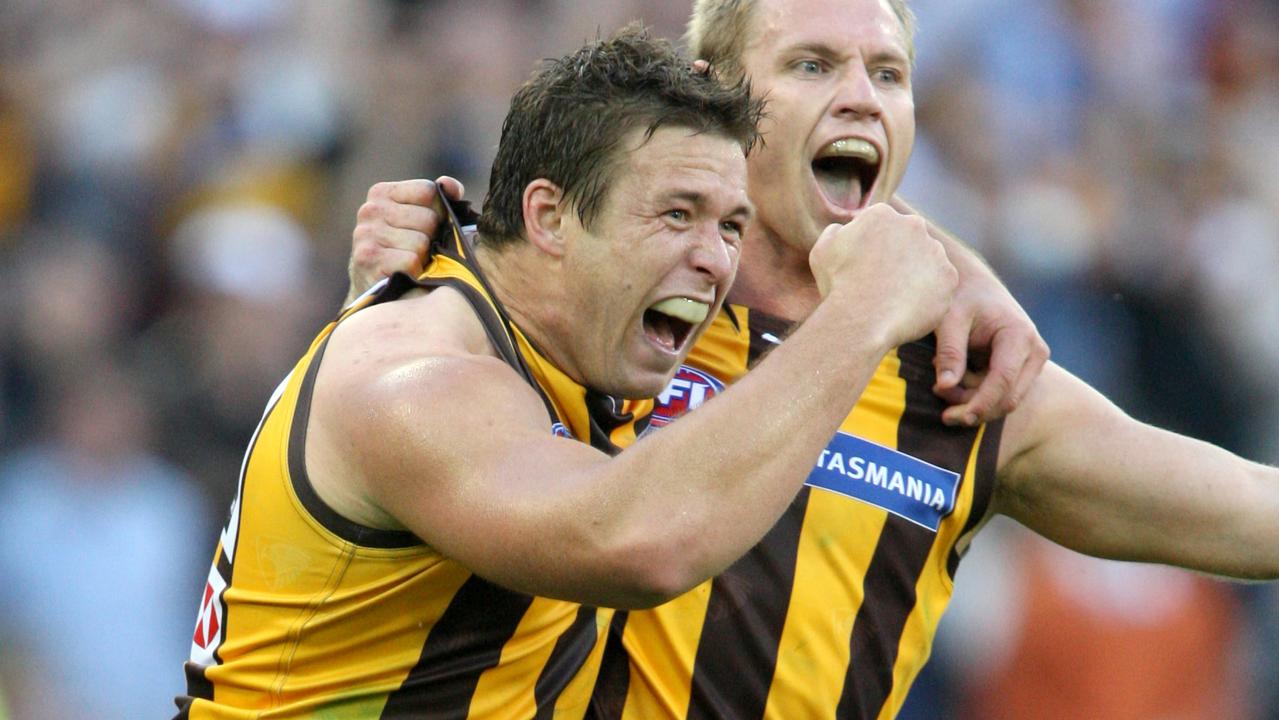 Stuart Dew played a key role in Hawthorn’s 2008 flag.