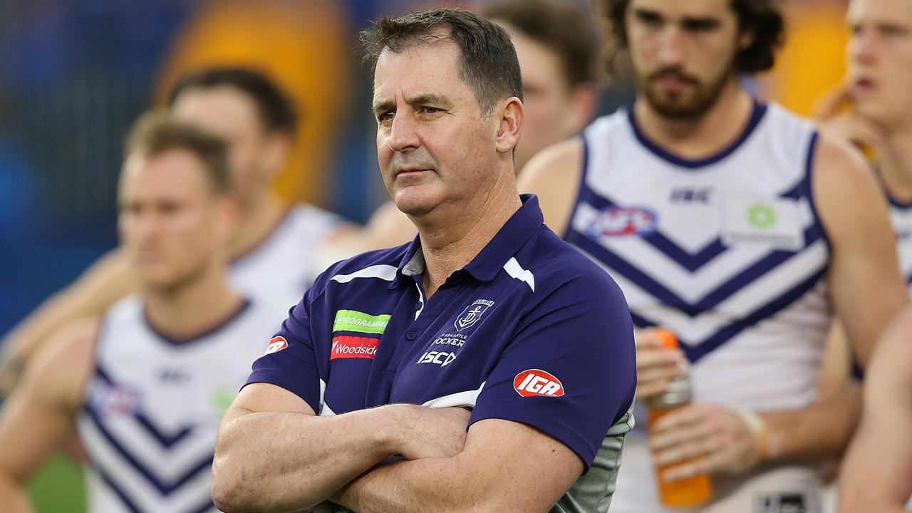 Fremantle coach Ross Lyon said his players wanted retribution for Gaff’s hit.