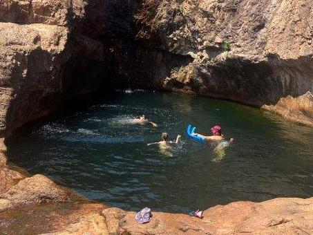 Campsite at Surprise Creek. Picture: Minister for Parks and Rangers