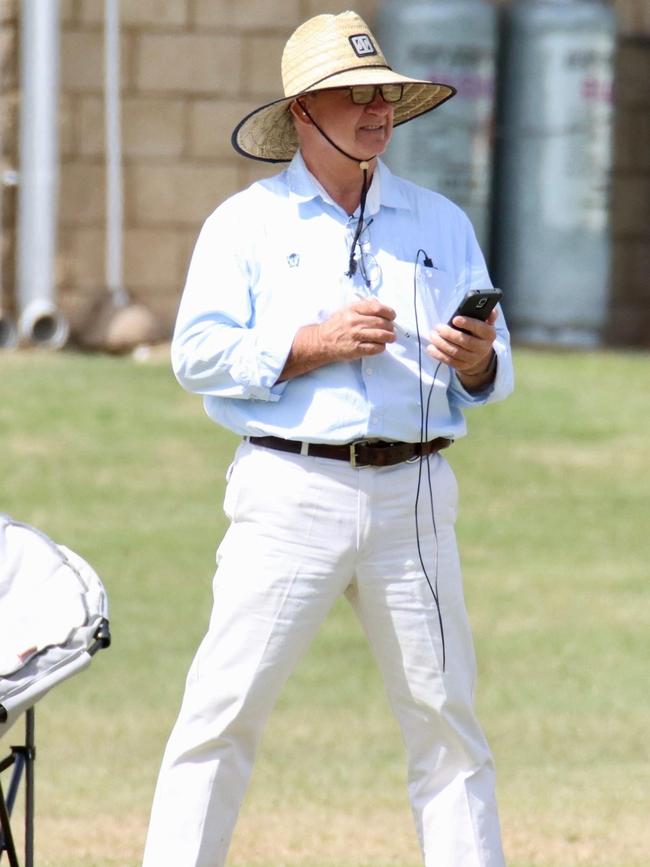 Respected Rugby Union volunteer David Hickey recognised for his exceptional service to the local Roma community. Picture: Supplied.