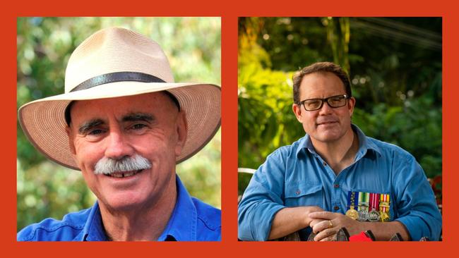 The NT’s two sitting MPs in federal parliament, Lingiari MP Warren Snowdon and Solomon MP Luke Gosling.