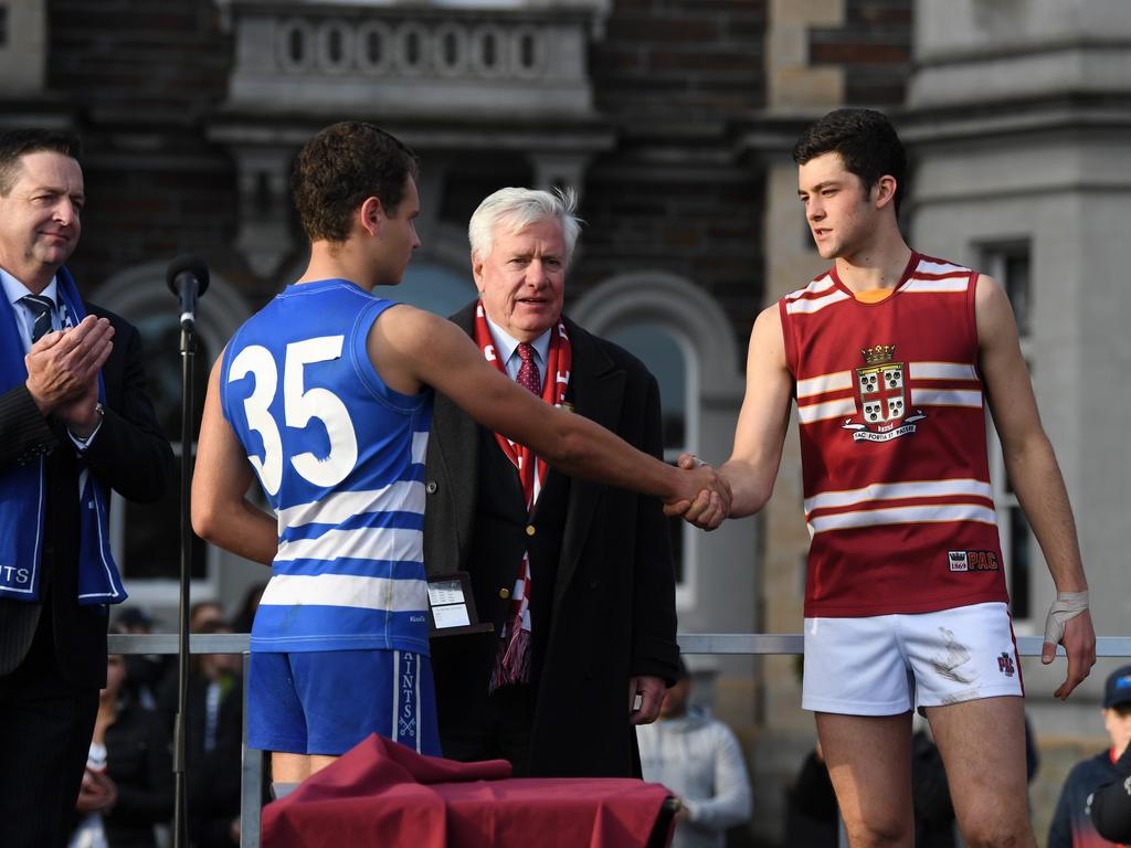 St Peter’s V Prince Alfred 2019 Intercol Football | The Advertiser