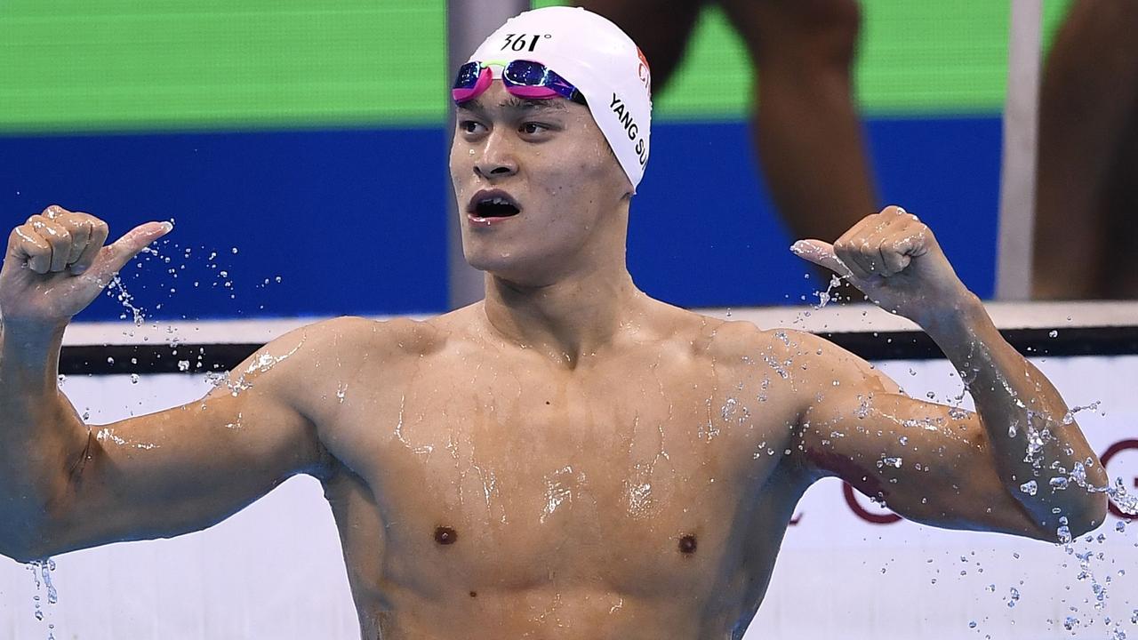 China's Sun Yang could be in trouble.